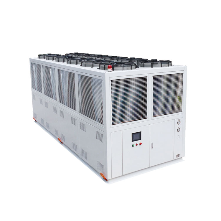 Enfronte del tornillo enfriado por aire: una herramienta de refrigeración industrial con alta eficiencia y control de temperatura, equilibrio de consumo de energía y estabilidad