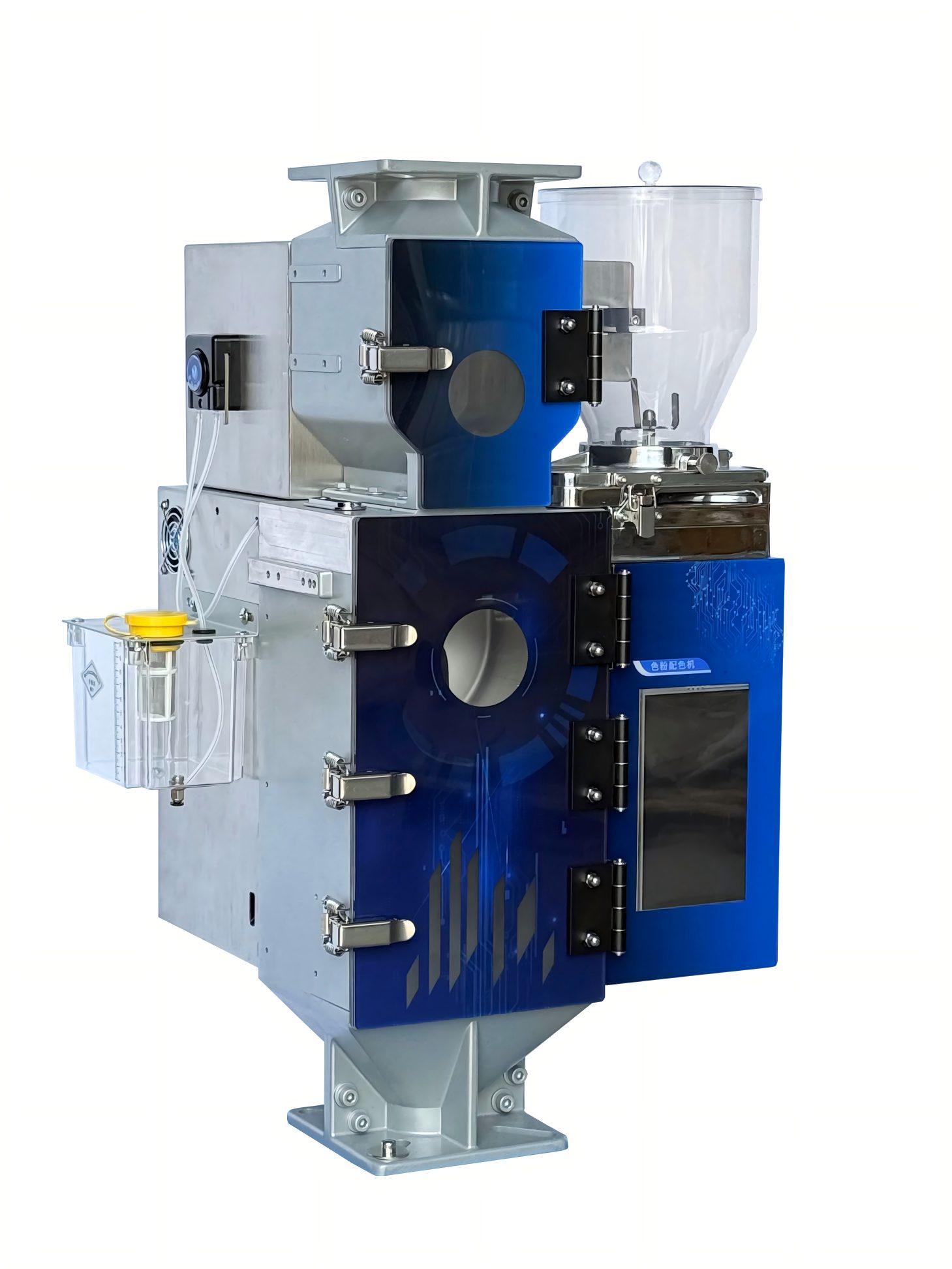 Mezcla inteligente de polvos de color